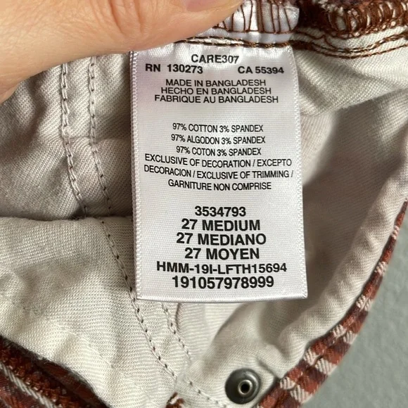 Lee Vintage Modern Women’s High Rise Flare Jean Size 27 - Picture 9 of 9